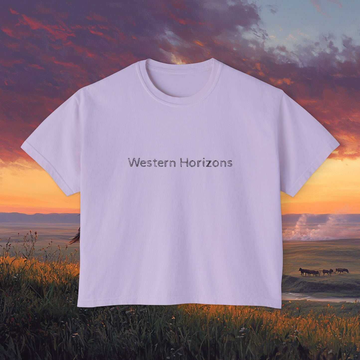 A Warrior's Best Friend Boxy Tee