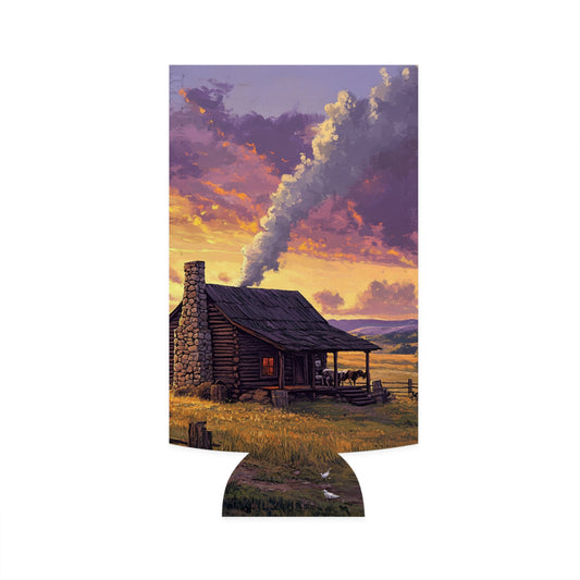 Homestead Sunset Slim Can Koozie