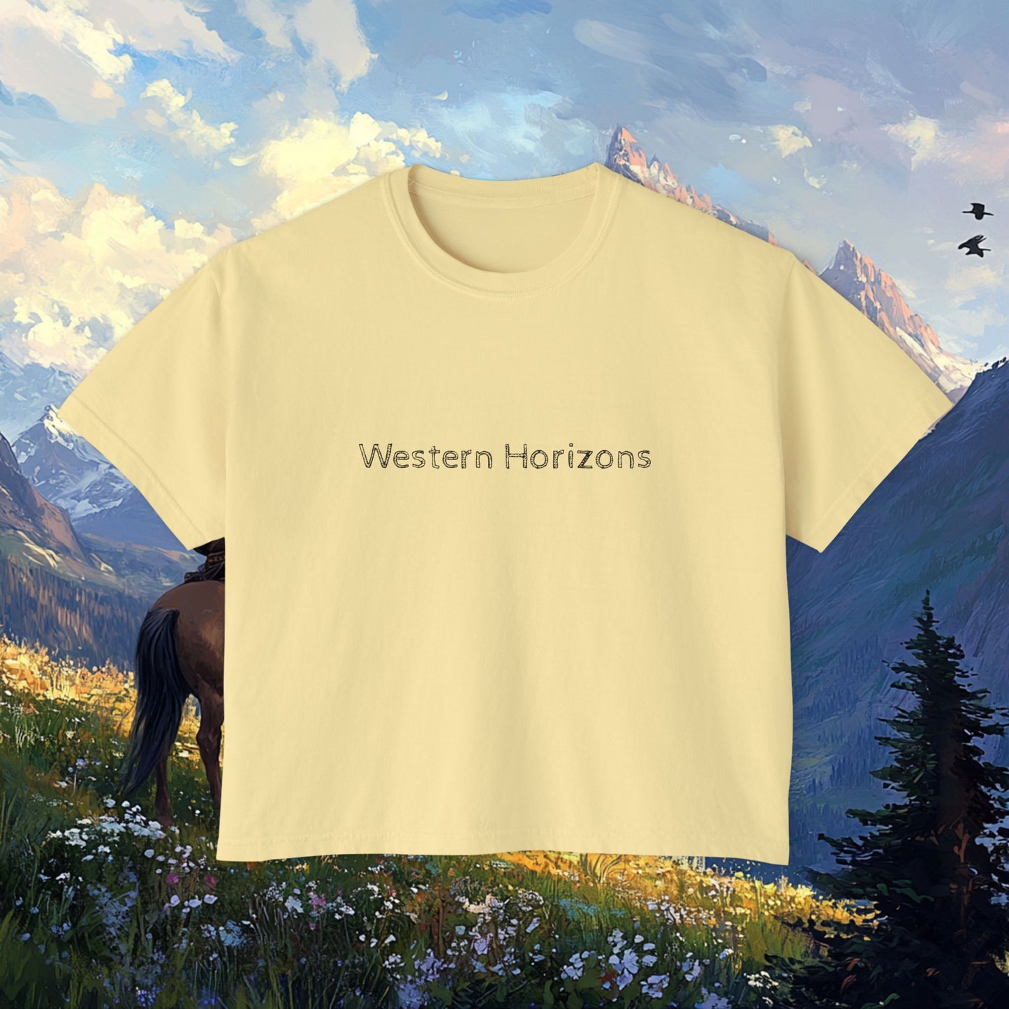 Lonesome Traveler Boxy Tee