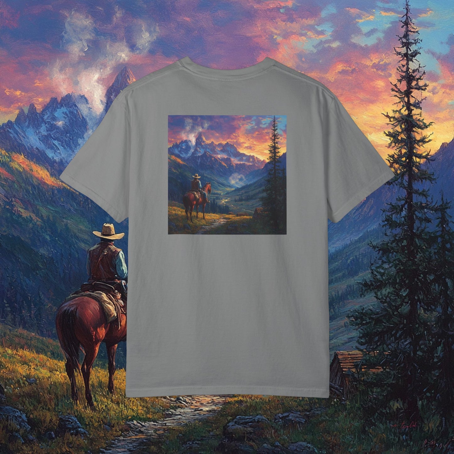 Rocky Mountain Cowboy T-Shirt