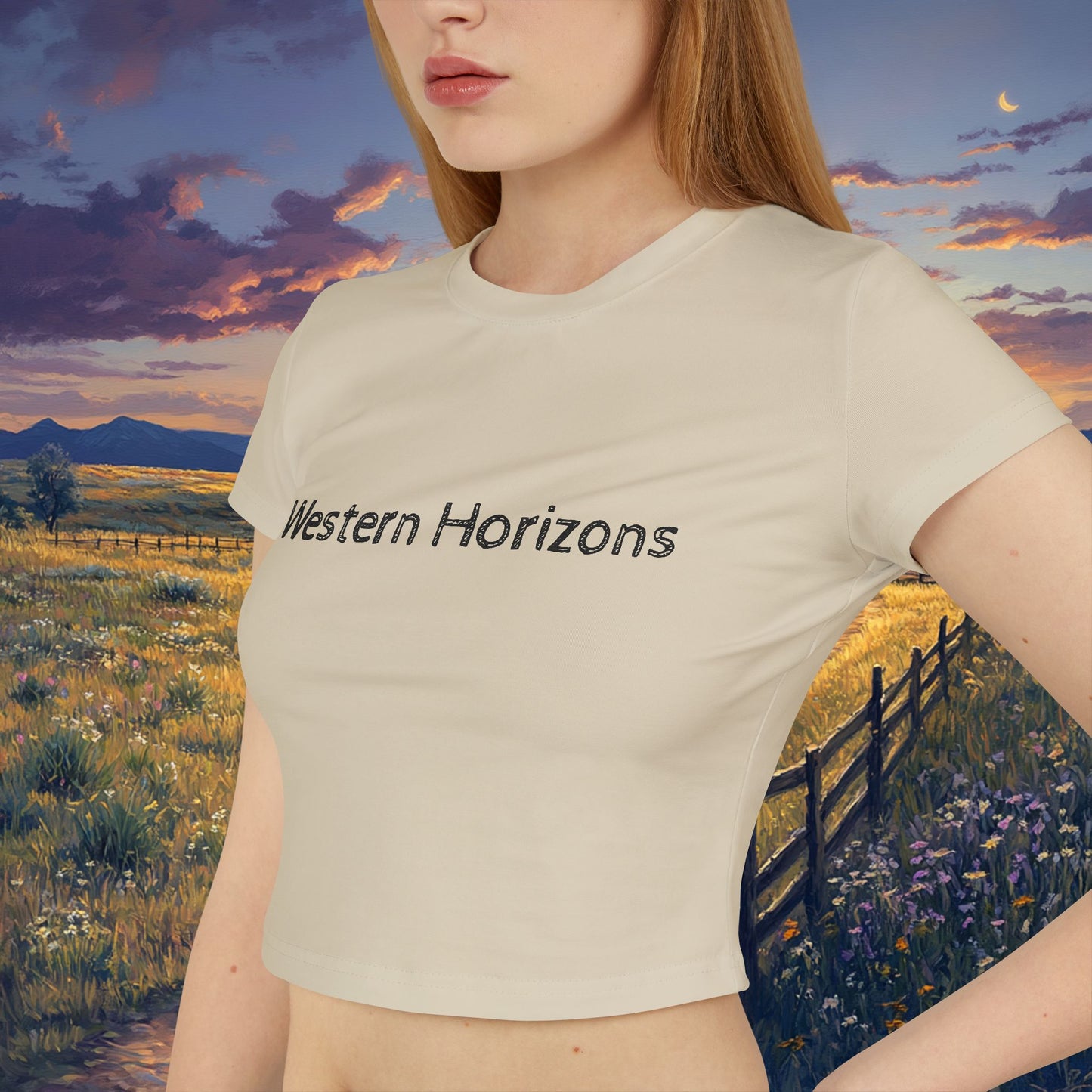 Plains Sunset Crop Top
