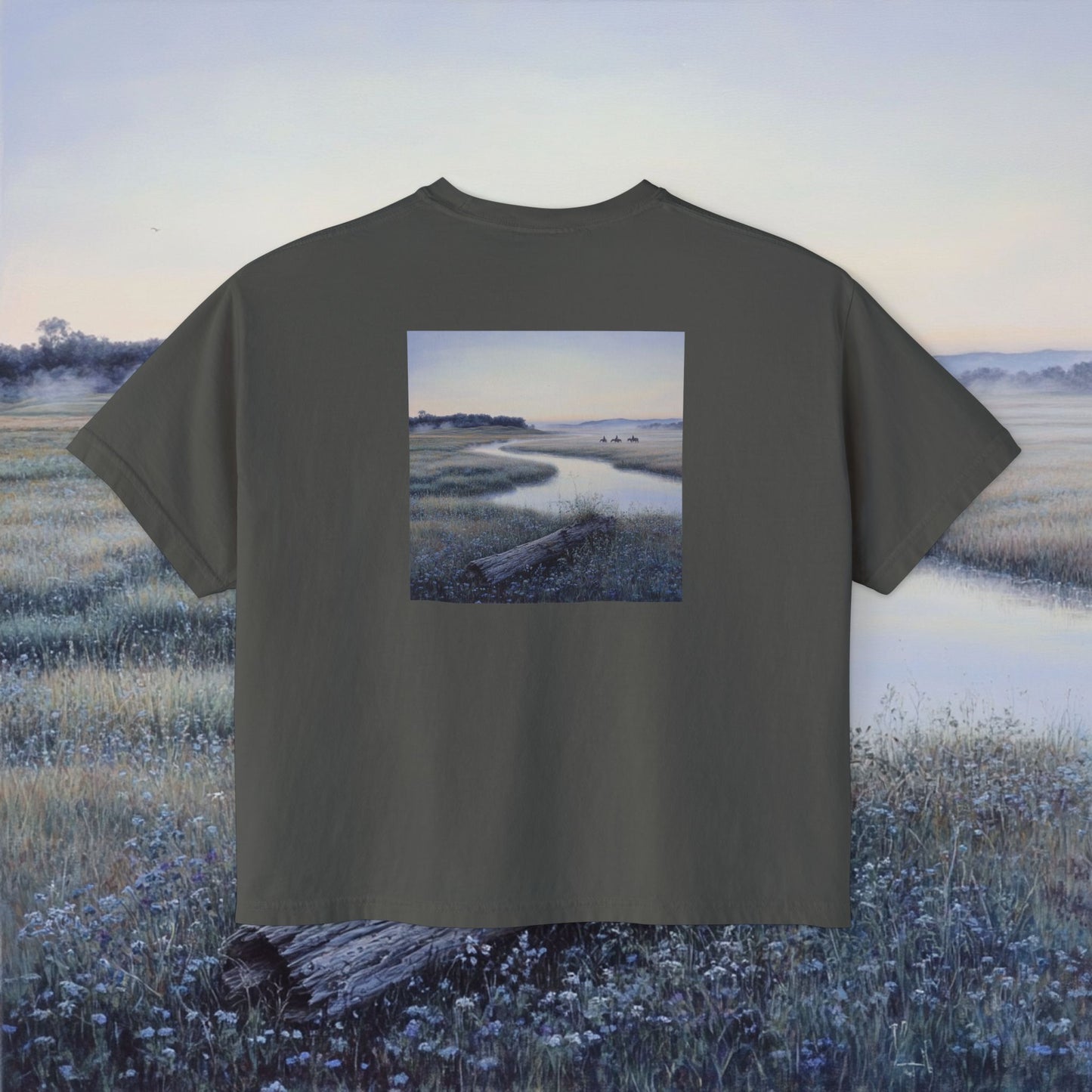 Misty Mornings Boxy Tee