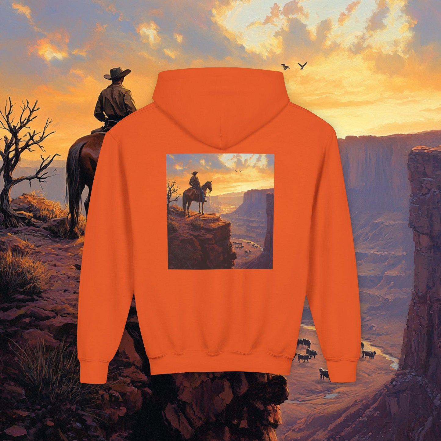 Cowboy Canyon Kids Hoodie