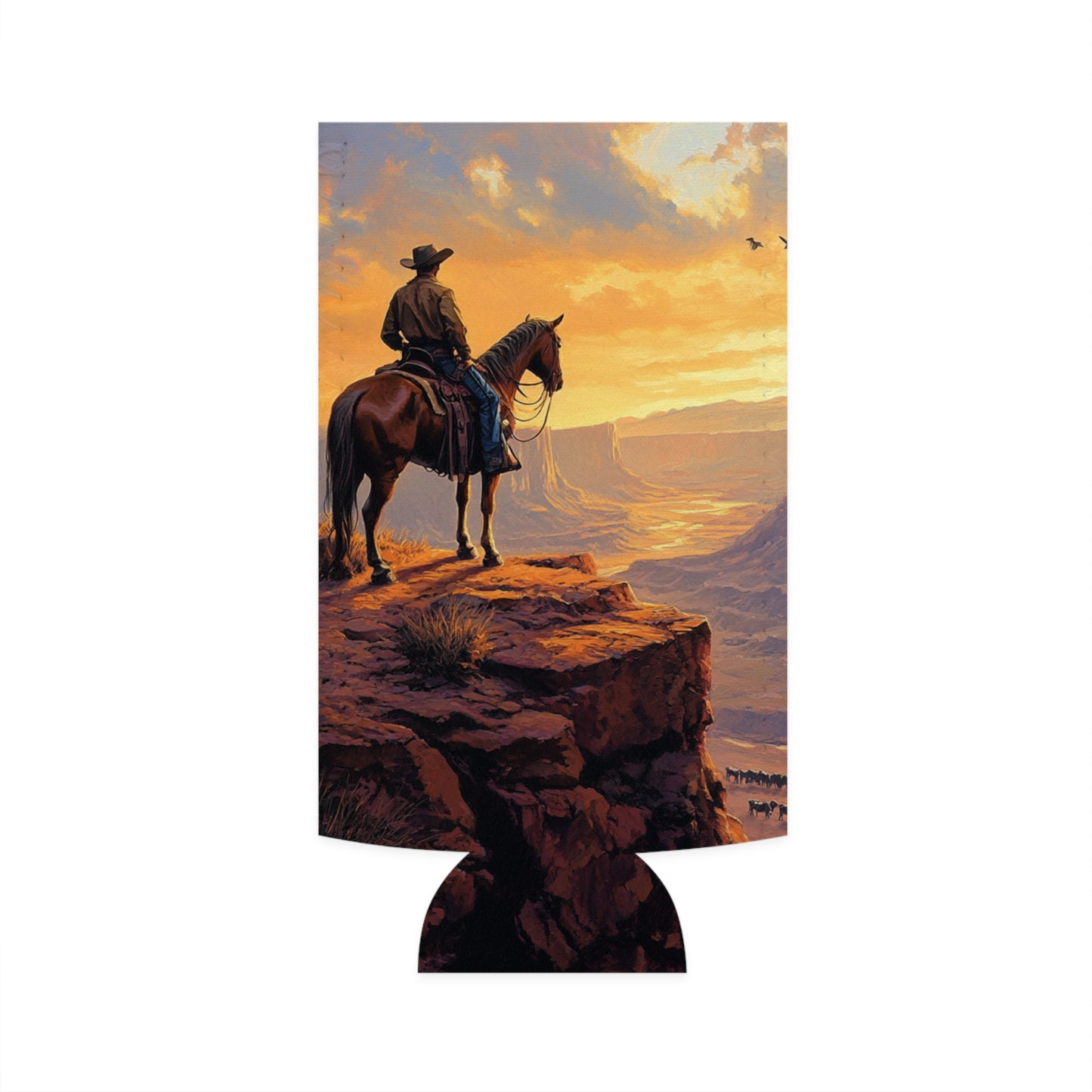 Cowboy Canyon Slim Can Koozie