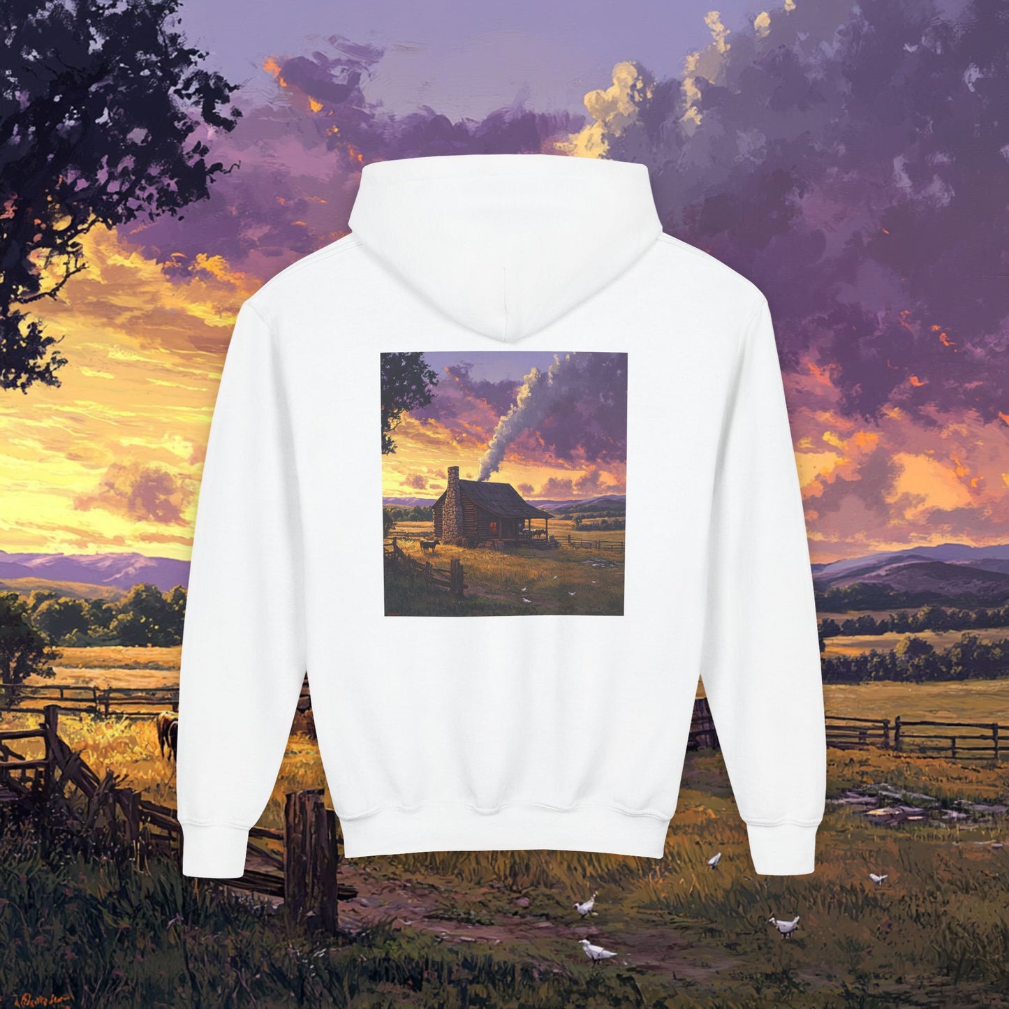 Homestead Sunset Kids Hoodie