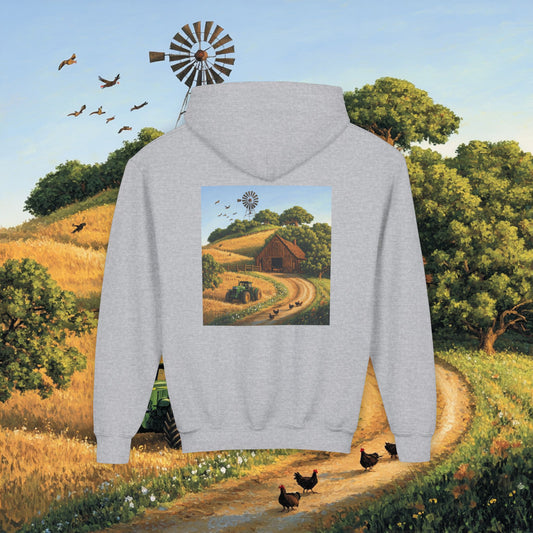 Farm Barn Kids Hoodie