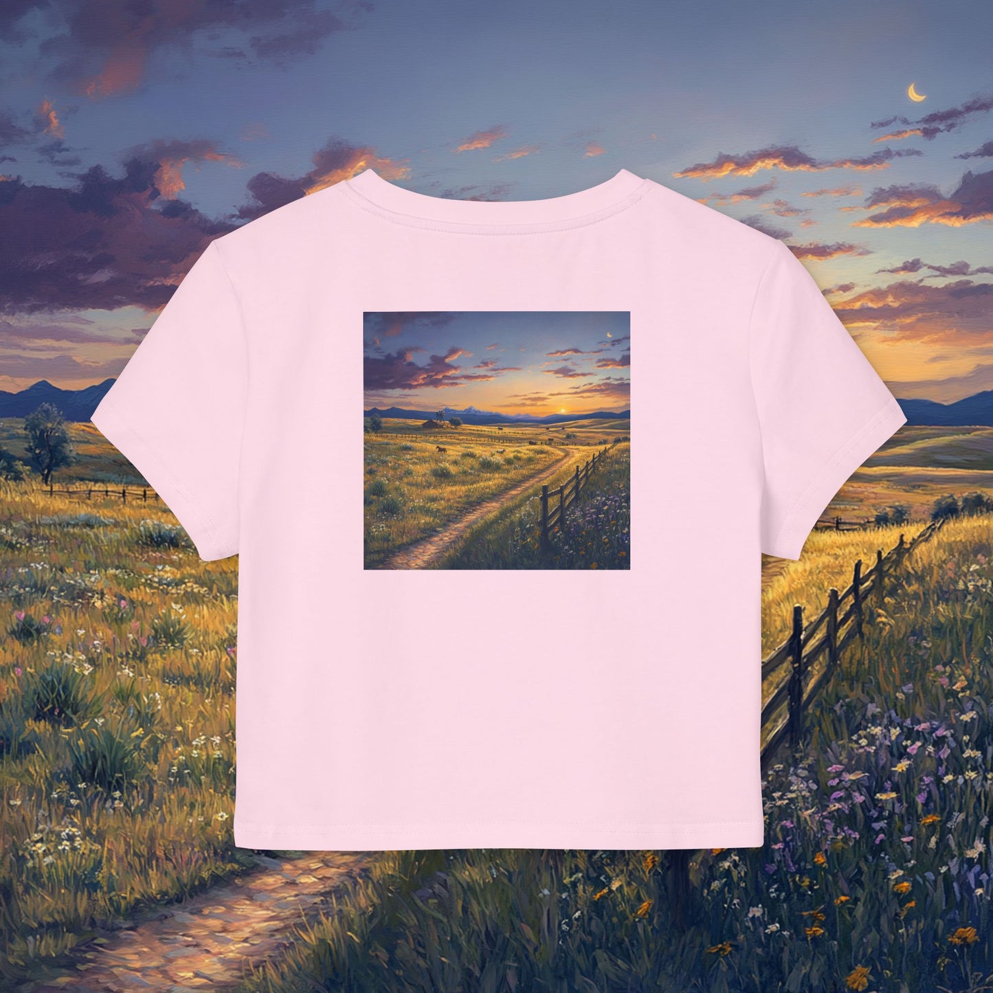Plains Sunset Crop Top