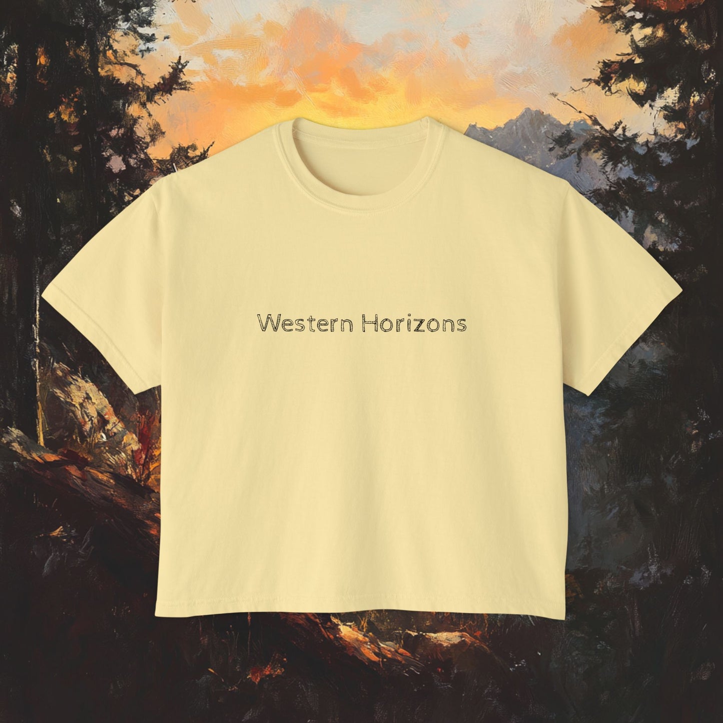 The Lone Frontiersman Boxy Tee