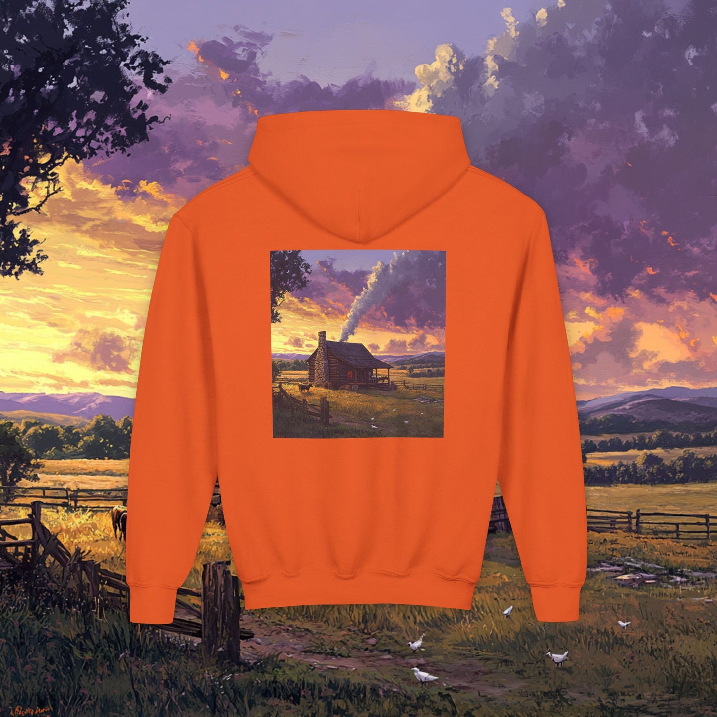 Homestead Sunset Kids Hoodie