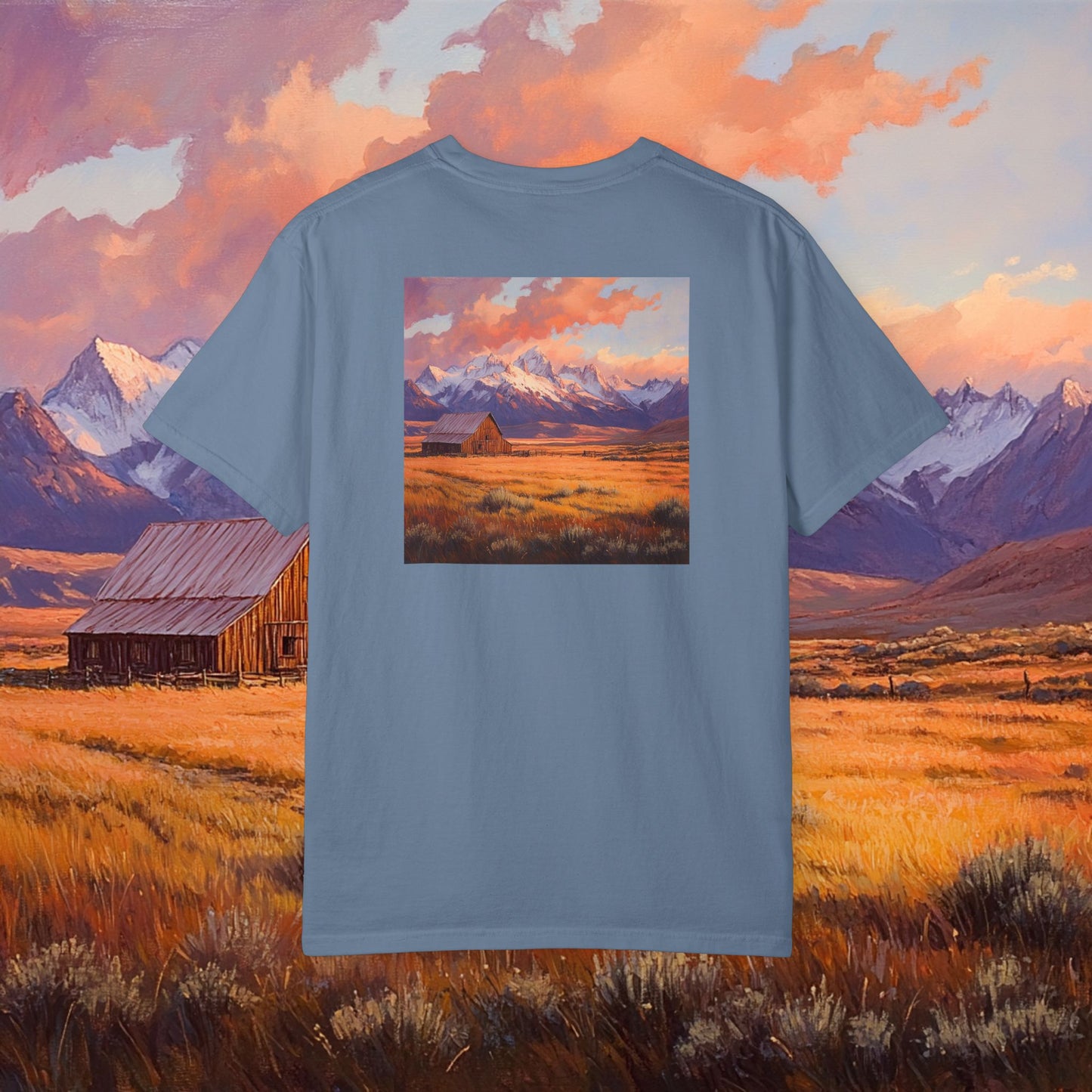 Rustic Prairie Barn T-Shirt