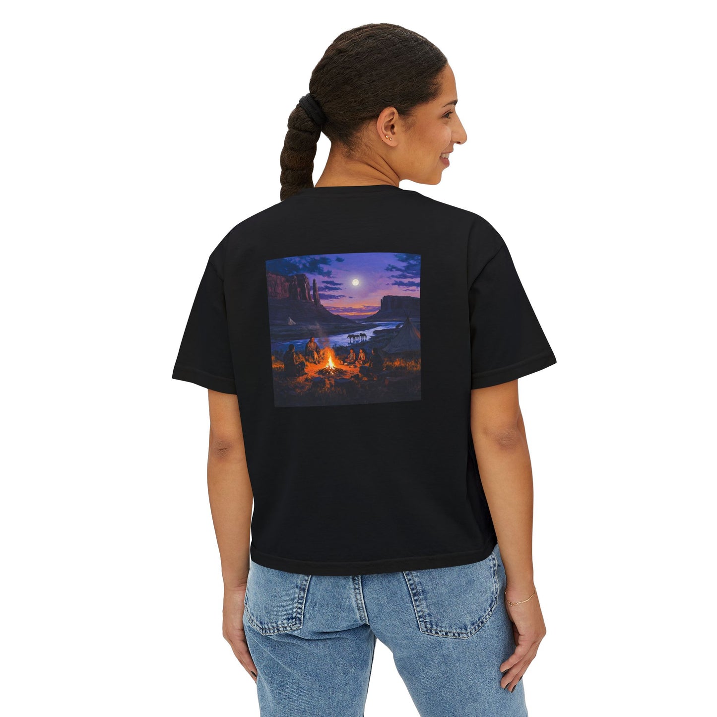 Tribal Gathering Boxy Tee