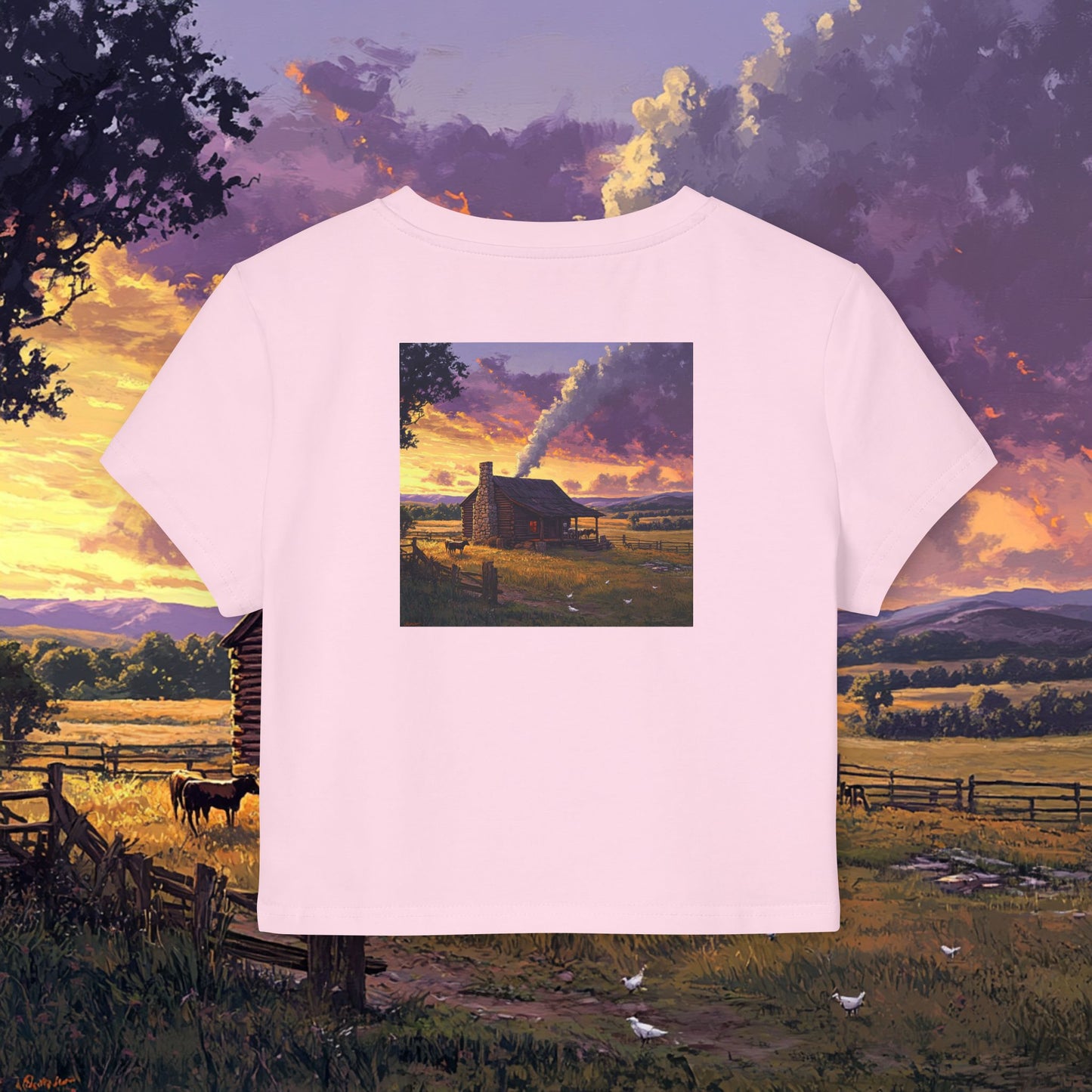 Homestead Sunset Crop Top