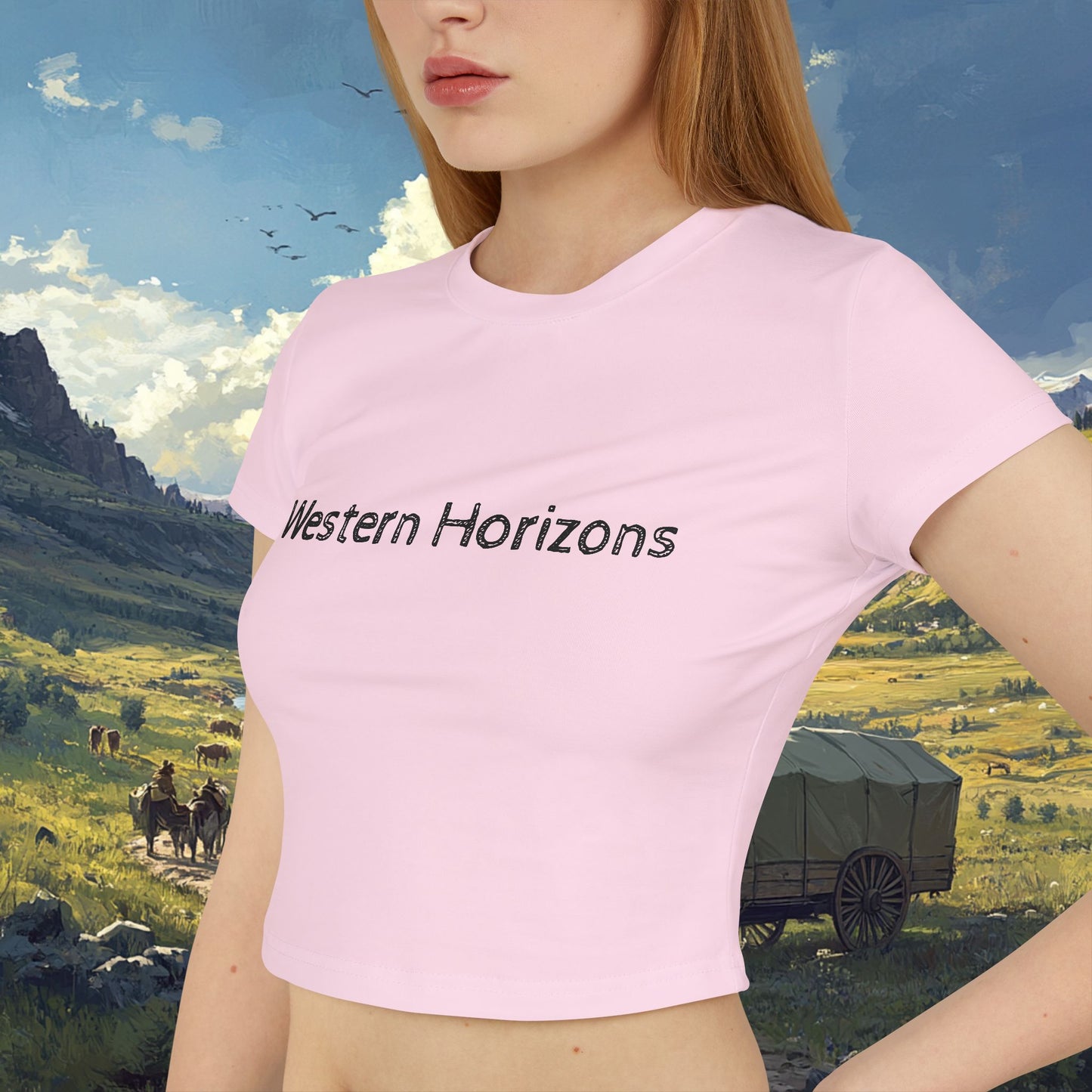 Headin' West Crop Top