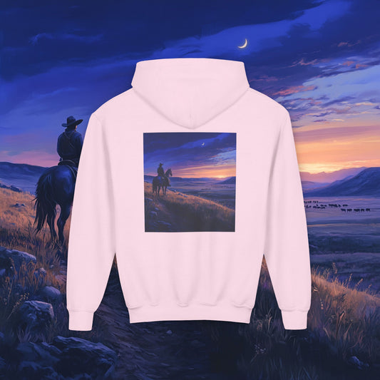 Twilight Cowboy Kids Hoodie