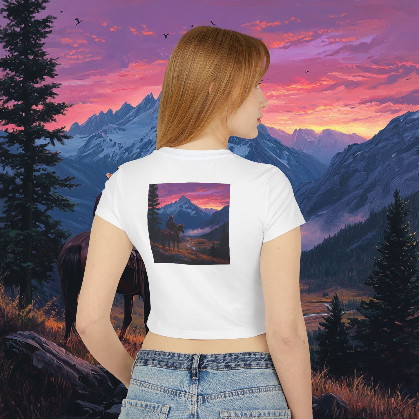 Pink Skies Crop Top