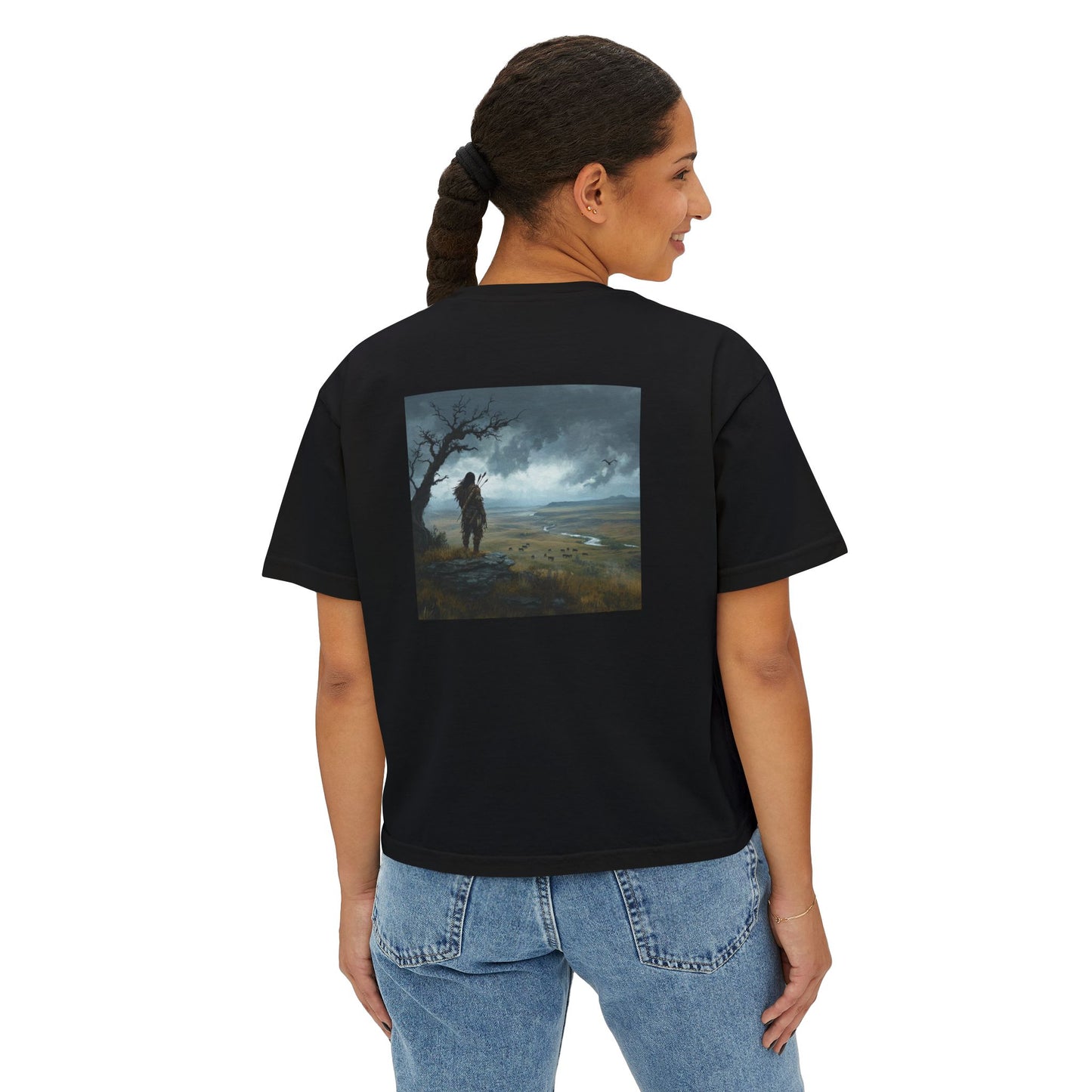 The Watchful Warrior Boxy Tee