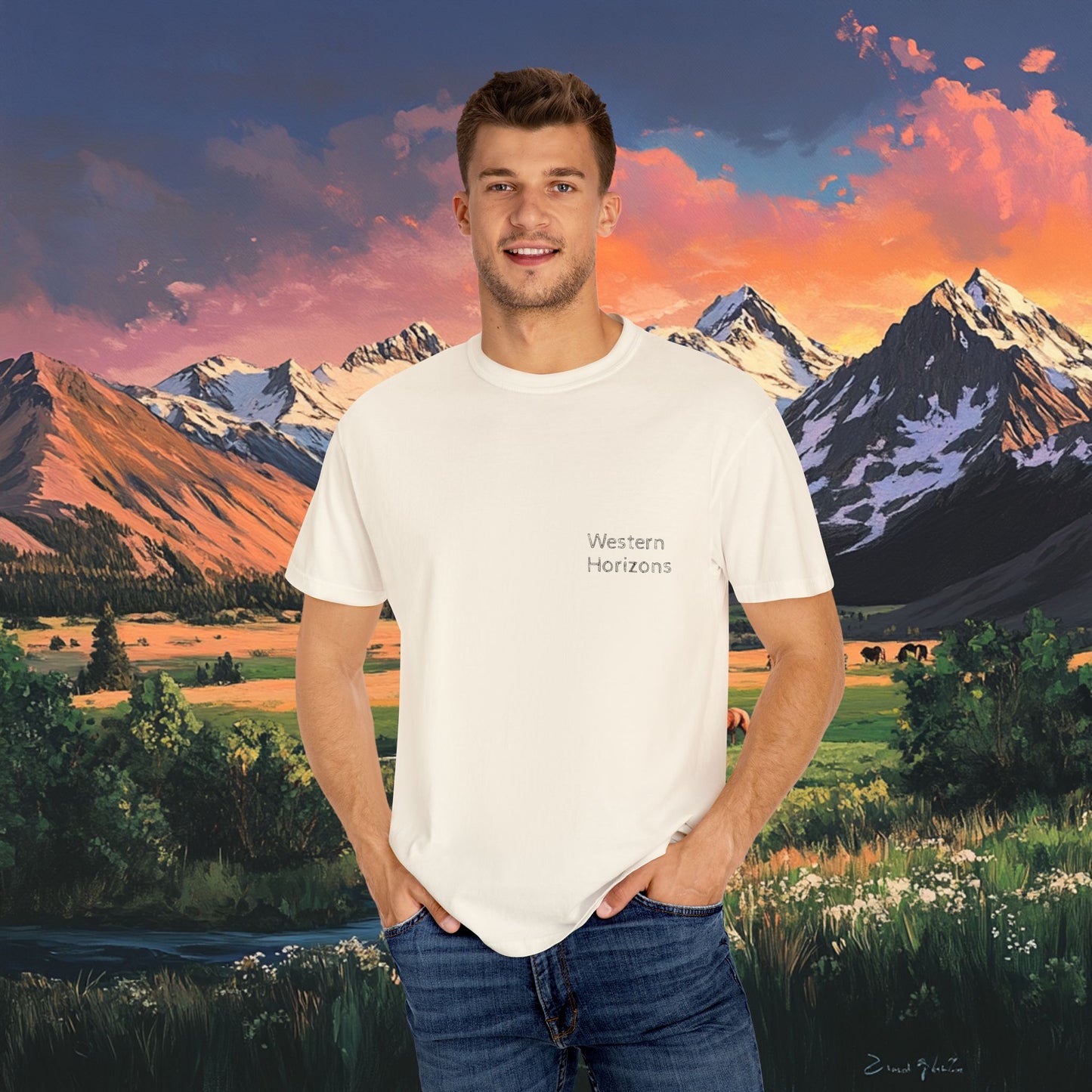 Horse Valley Sunset T-Shirt