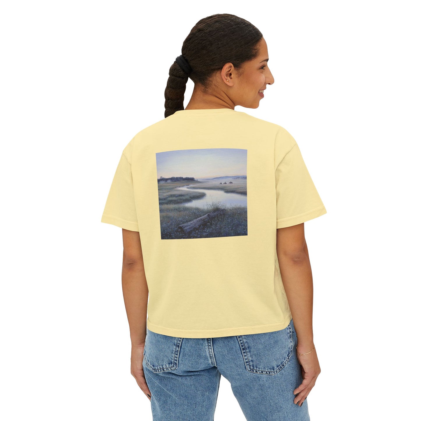Misty Mornings Boxy Tee