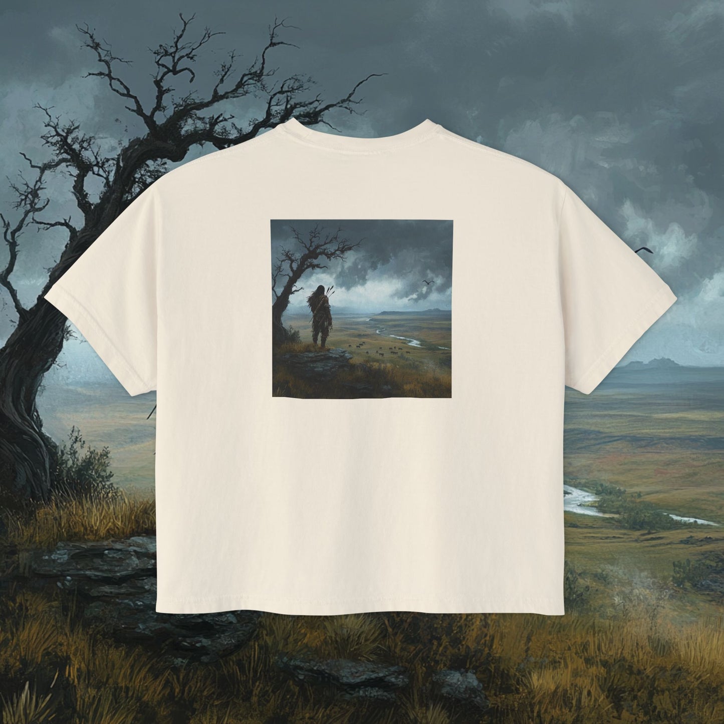 The Watchful Warrior Boxy Tee