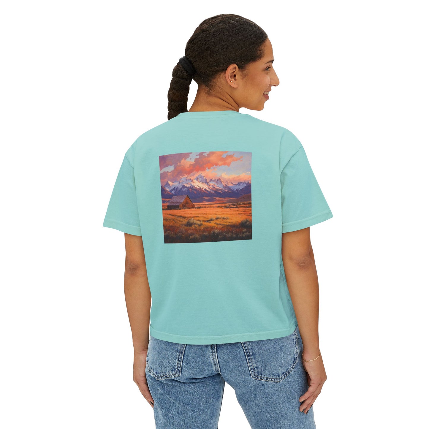 Rustic Prairie Barn Boxy Tee