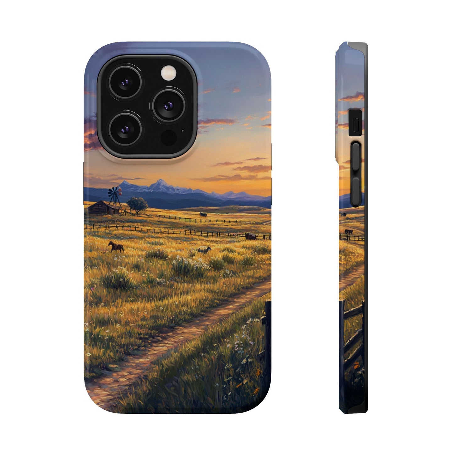 Plains Sunset Phone Case