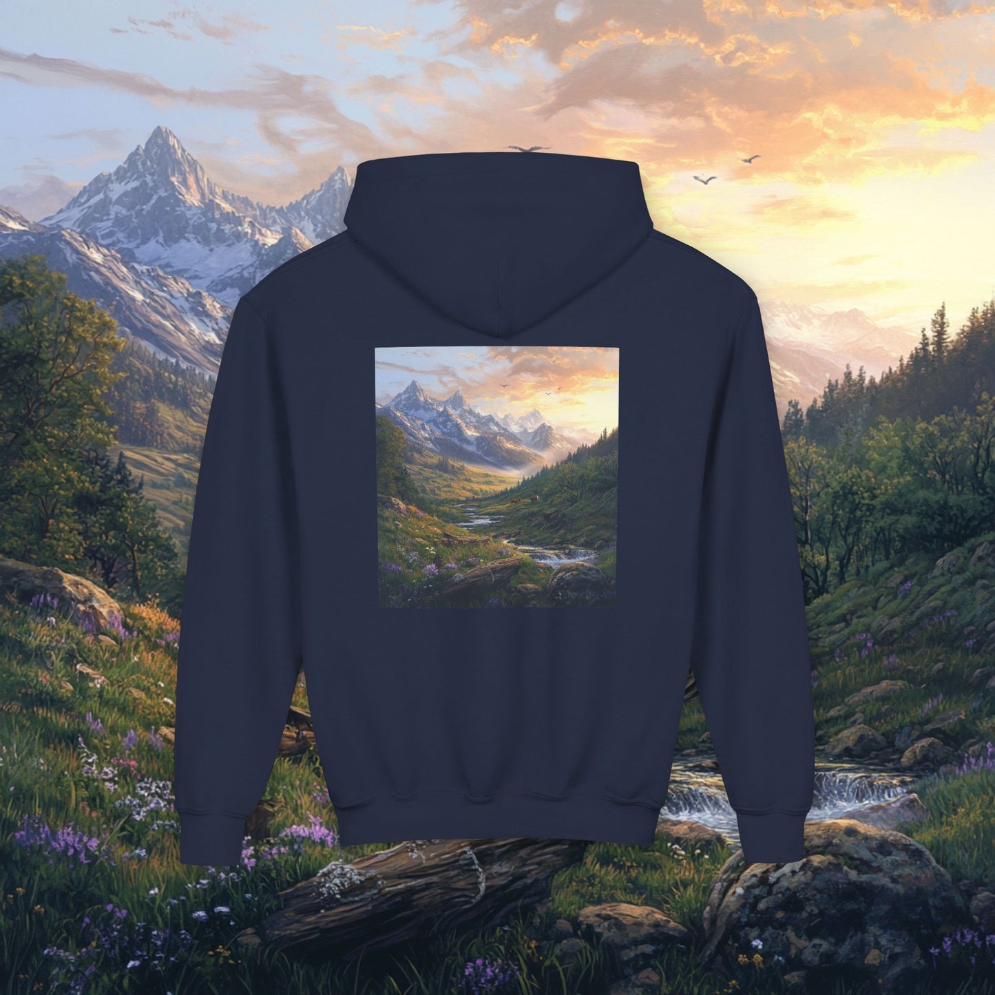 Rocky Mountain Valley Kids Hoodie