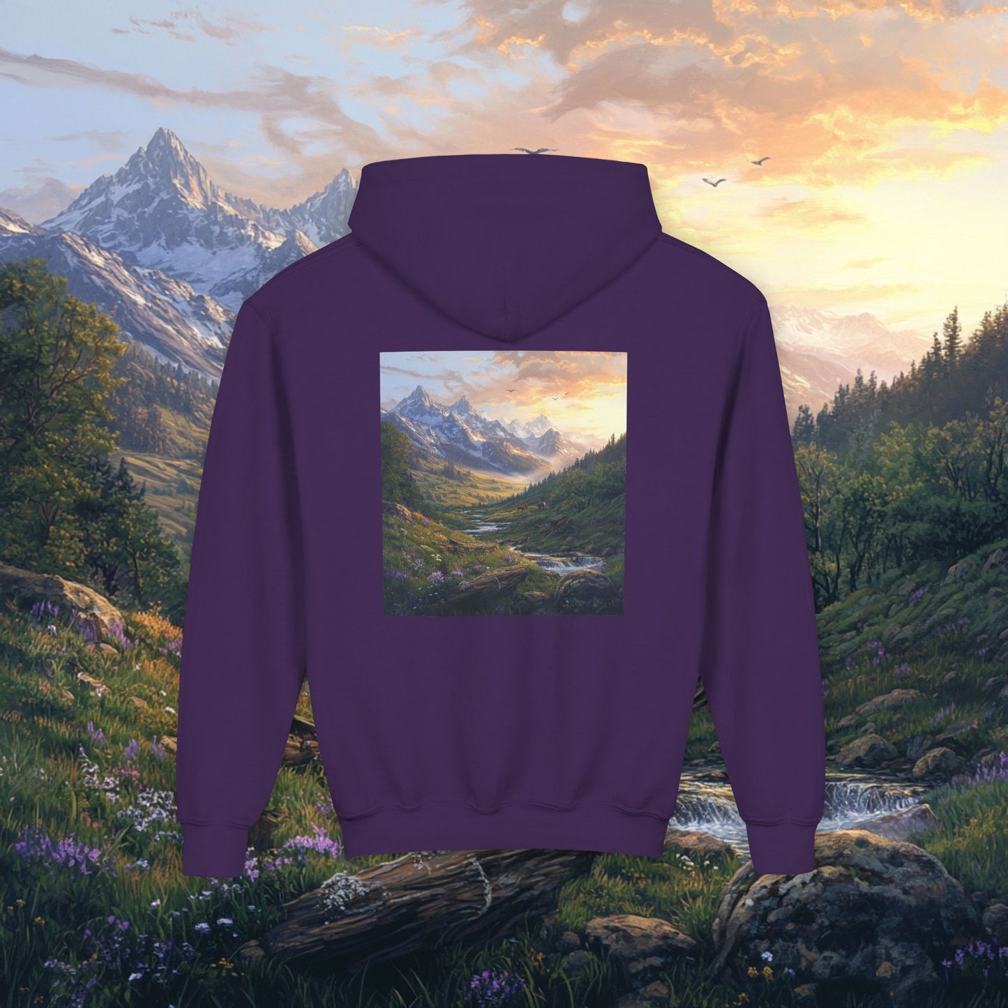 Rocky Mountain Valley Kids Hoodie