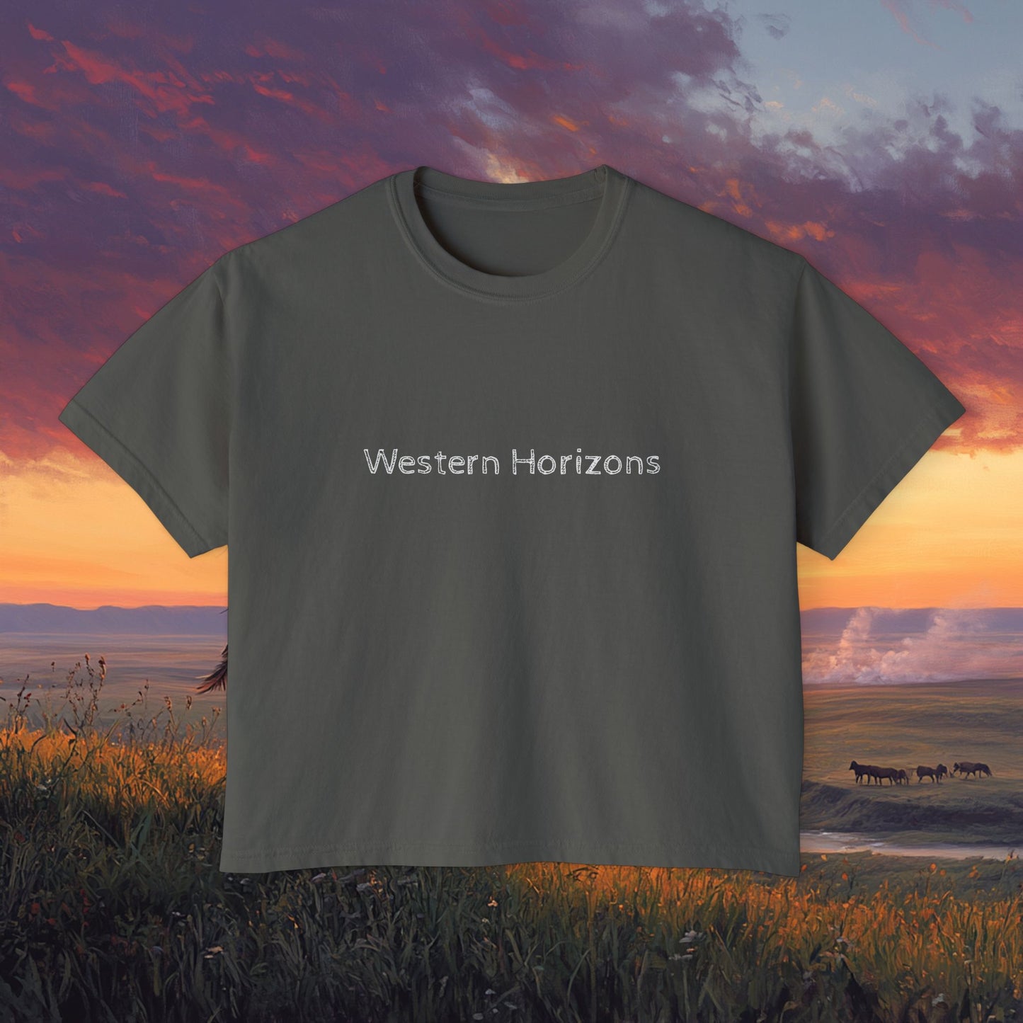 A Warrior's Best Friend Boxy Tee