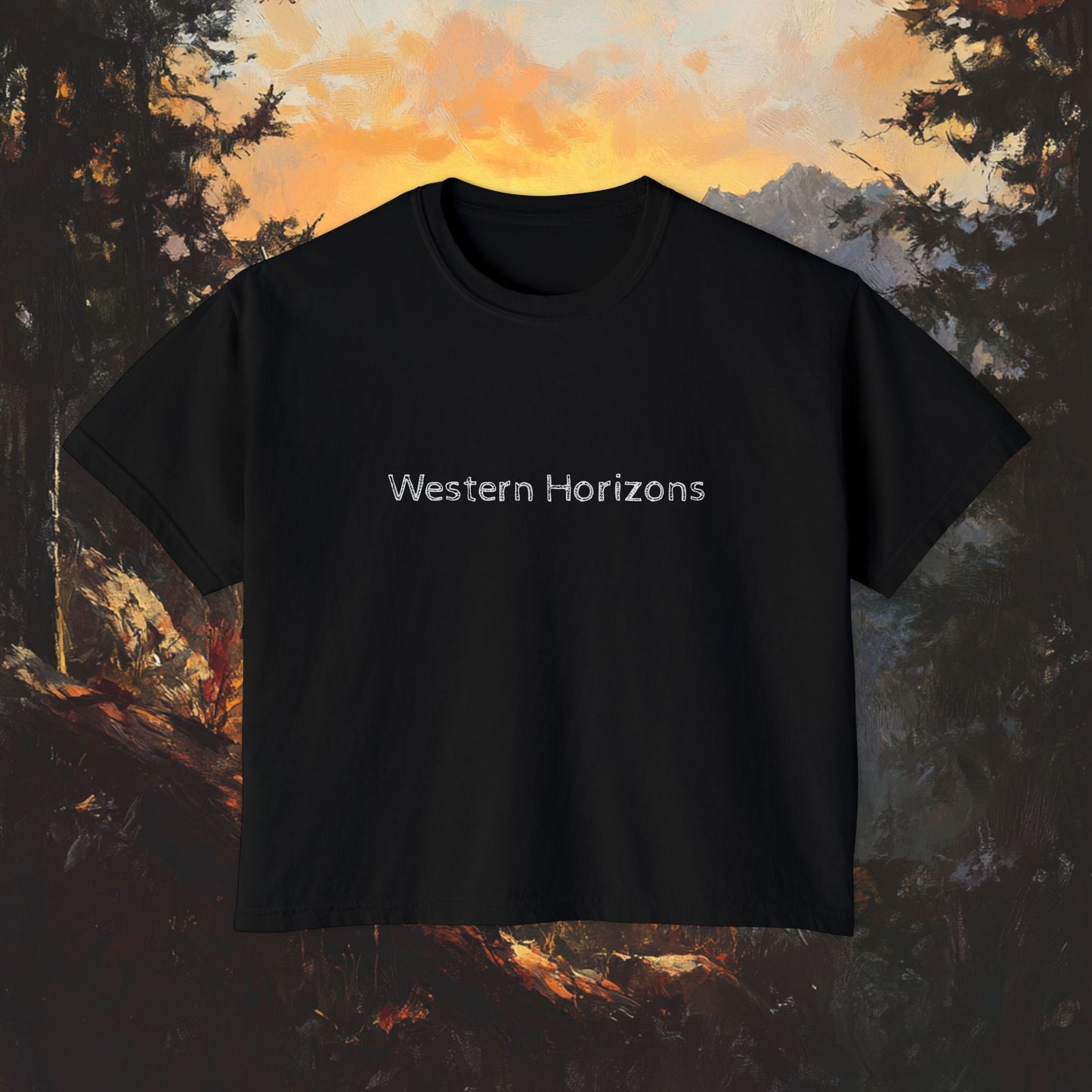 The Lone Frontiersman Boxy Tee