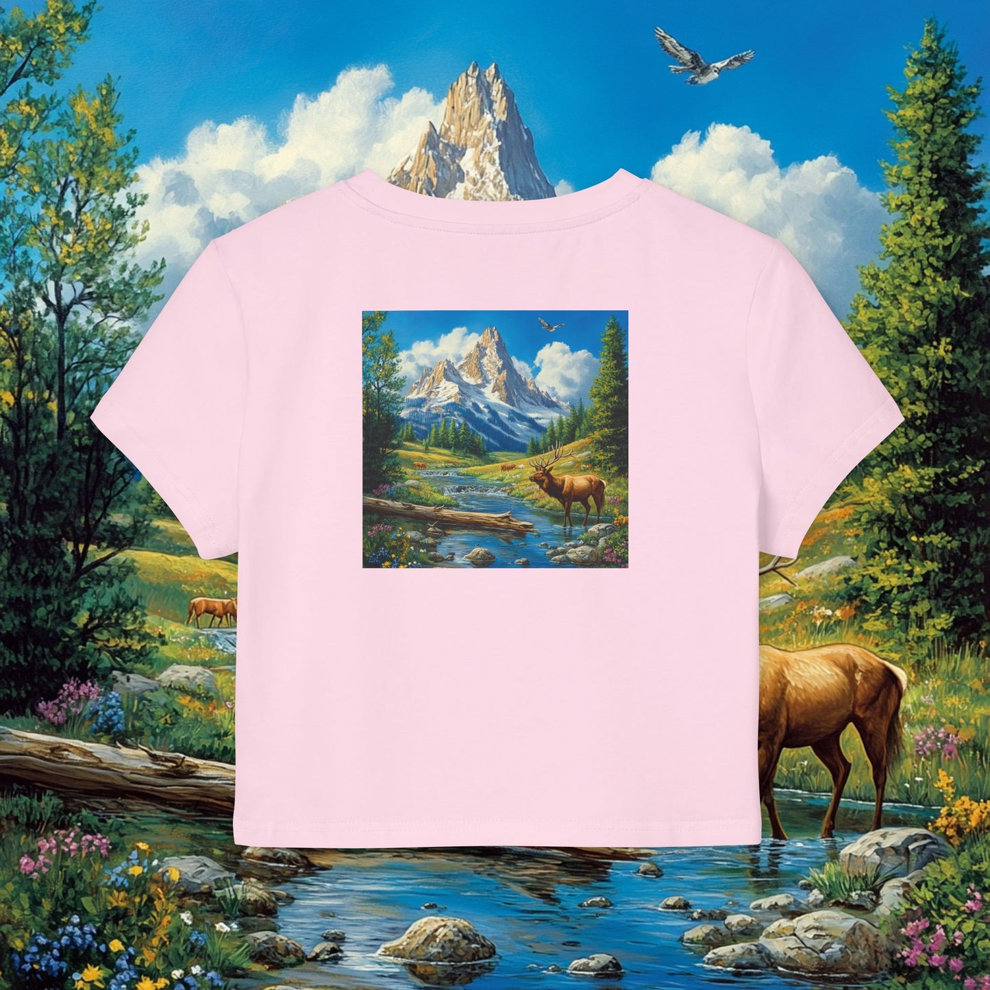 Elk Mountain Crop Top