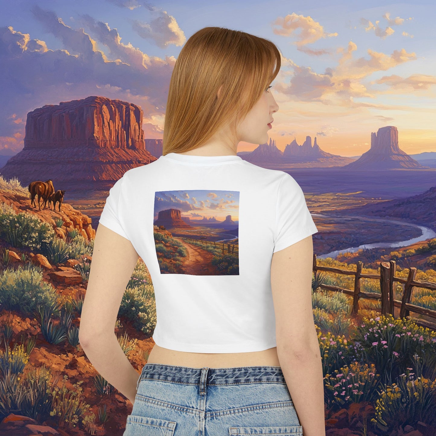 Southwest Mesa Crop Top