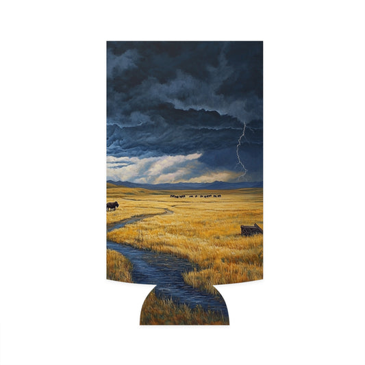 A Storm's Brewing Slim Can Koozie