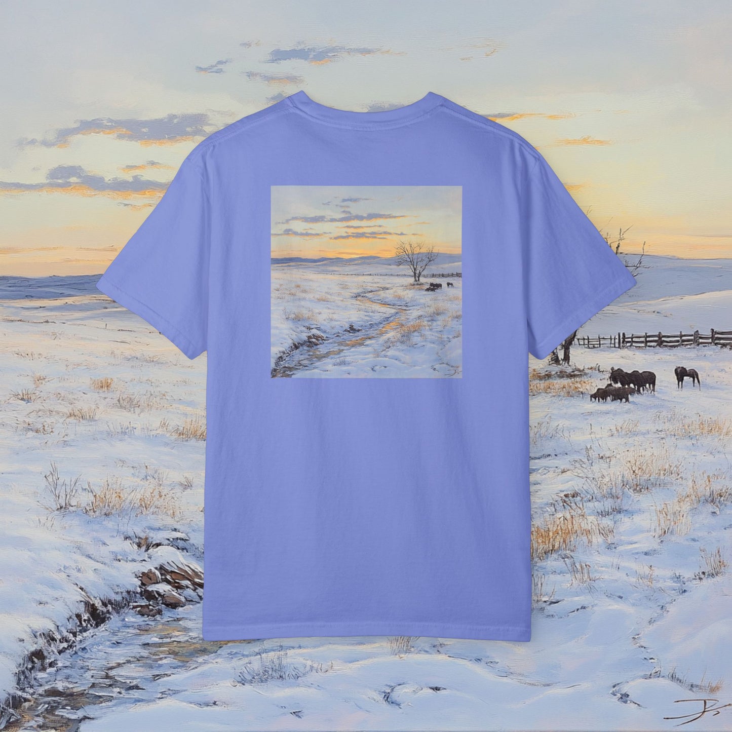 Winter Western Plains T-Shirt